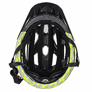 Каска CASCO ACTIV2 серебристо-неоновая L 58-62