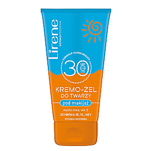 LIRENE Apsauginis kremas-gelis makiažui SPF30 50ml 