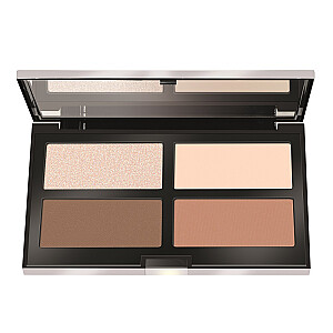 PUPA Contouring &amp; Strobing Ready 4 Палетка пудр для селфи 001 Pelli Chiare 17,5 г