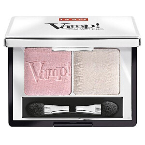 Двойные тени для век PUPA Vamp Compact Duo 001 2,2 г