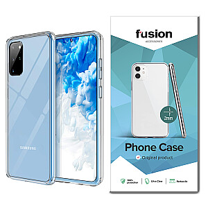 Fusion Ultra Clear Series 2 mm Silikona Aizsargapvalks Samsung G985 / G986 Galaxy S20+ / S20+ 5G Caurspīdīgs (EU Blister)