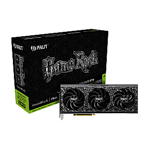 Видеокарта GeForce RTX 4070 Ti SUPER GAMER OCK OMNIBLACK 16 ГБ 256b