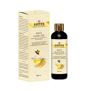 SATTVA Hair Oil Ryžių plaukų aliejus 200ml