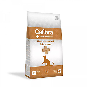 CALIBRA Veterinary Diets Gastro/Aizkuņģa dziedzeris - karma kaķiem - 2 kg