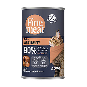 PET REPUBLIC Fine Meat Блюдо из говядины - влажный корм для кошек - 400г