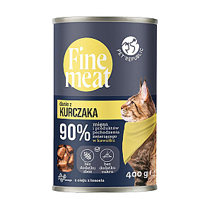 PET REPUBLIC Fine Meat Vistas ēdiens - mitrā barība kaķiem - 400g