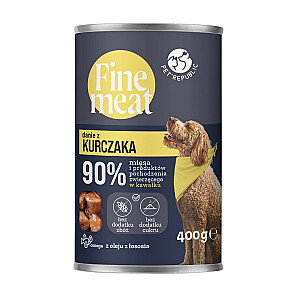 PET REPUBLIC Fine Meat vistas ēdiens - mitrā barība suņiem - 400g