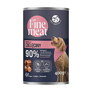 PET REPUBLIC Fine Meat блюдо из телятины - влажный корм для собак - 400г