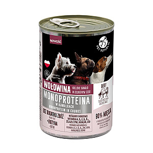 PET REPUBLIC Monoprotein Beef - mitrā suņu barība - 400g