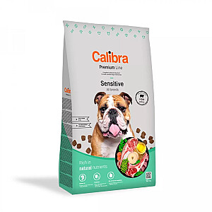 Sausā suņu barība CALIBRA Dog Premium Sensitive jērs - 12 kg