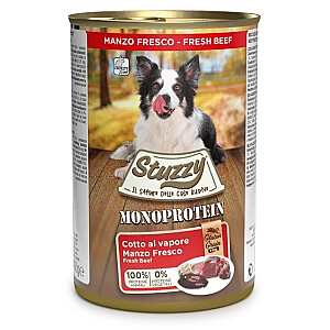 STUZZY Monoprotein Beef - mitrā suņu barība - 400 g