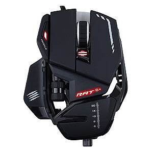 Mad Catz RAT 6+ pele, labā, USB Type-A, optiskā, 12 000 dpi