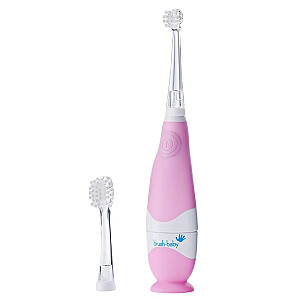 Sonic dantų šepetėlis BRUSH BABY Baby Sonic 0-3l Pink