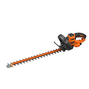 Dzīvžogu šķēres Black+Decker BEHTS501-QS 600W - asmens garums 60 cm, griešanas biezums 25 mm