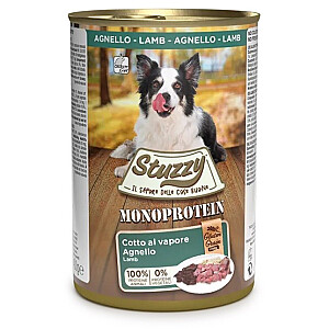 STUZZY Monoprotein Lamb - mitrā suņu barība - 400 g