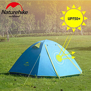 Палатка Naturehike P-series 3 UV NH18Z033-P-Лесно-зеленый