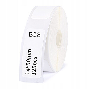 Etykiety termiczne Niimbot T14*50-125 White