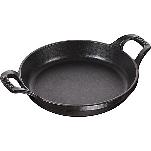 Staub apaļā cepšanas un cepšanas veidne - 400 ml, melna