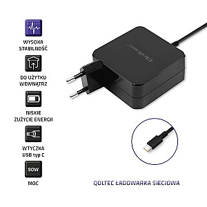 Qoltec 90 Вт USB-C