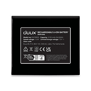 Dock + Battery pack 10.8 V for Duux Whisper Flex | DXCFBP05 | Black