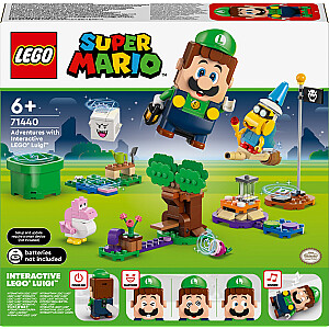 LEGO Super Mario Adventures ar LEGO® Luigi™ interaktīvo figūru (71440)