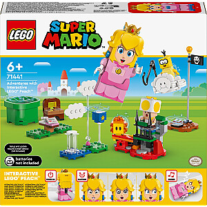 LEGO Super Mario Adventures с интерактивной фигуркой LEGO® Peach™ (71441)