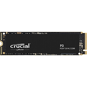 Dysk Crucial P3 4 TB M.2 2280 PCI-E x4 Gen3 NVMe SSD (CT4000P3SSD8)