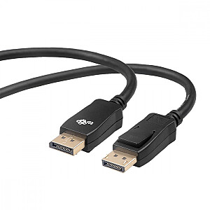 Kabel DisplayPort 1.8 m M/M v 1.4, Czarny