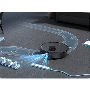 Xiaomi Robot Vacuum-Mop Mi 2 Ultra EU Wet and dry, Li-ion, 5200 mAh, Dust capacity 4 L, Black