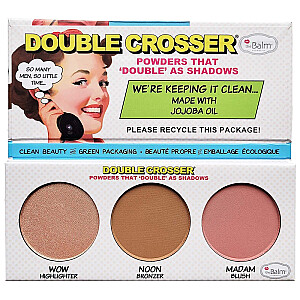 THE BALM Double Crosser kontūravimo paletė 8,5 g