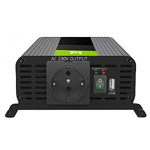 Green Cell PRO 12В и 230В 500Вт/1000Вт Czysta sinusoida