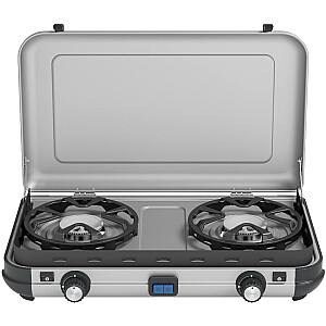 Campingaz Camping Kitchen 2 Maxi CV, gas cooker (grey, 2 hobs 2x 1.8 kW, for CV470 Plus)