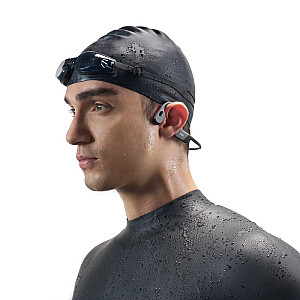 SHOKZ OpenSwim Pro austiņas bezvadu kaklasiksna sporta Bluetooth pelēka