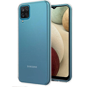 Fusion Ultra Back Case 2 mm izturīgs silikona aizsargapvalks Samsung A125 Galaxy A12 caurspīdīgs