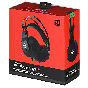 Mad Catz FREQ 2 vadu austiņas, spēļu galvas saite, melna