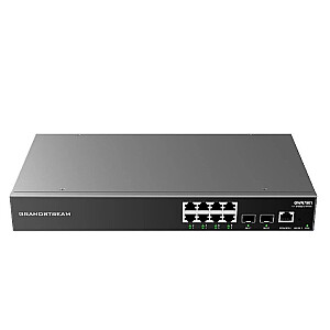 Управляемый коммутатор Grandstream GWN 7801 8GE 2SFP L2+