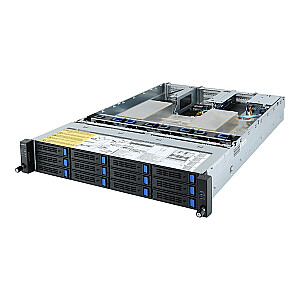 AMD BAREBONE R282-Z90 2U 2XCPU/32XDIMM 14XHDD 3XPCIE 2X1200Вт