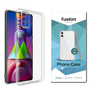Fusion ultra clear series 2 mm silikona aizsargapvalks Samsung M317 Galaxy M31S caurspīdīgs (EU Blister)