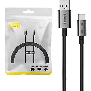 Baseus Superior USB to USB-C 100 Вт, 1,5 м (черный)