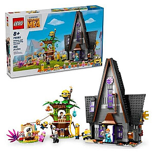 LEGO Minions 75583 Rodzinna rezydencja Gru i minionków