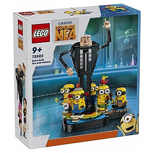 LEGO Minions 75582 Грю и кирпичные миньоны