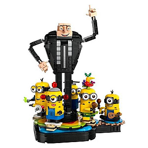 LEGO Minions 75582 Грю и кирпичные миньоны