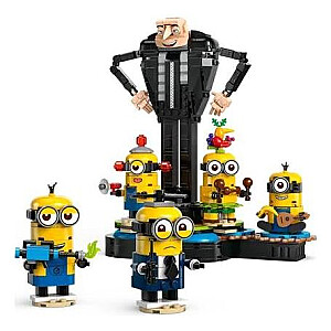 LEGO Minions 75582 Грю и кирпичные миньоны