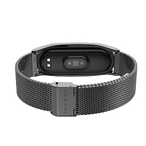 Tech-Protect MilaneseBand siksniņa Xiaomi Mi Smart Band 5 | 6 | 6 NFC - melna