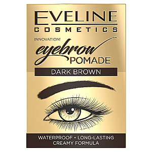 EVELINE Eyebrow Pomade Темно-коричневая помада для бровей