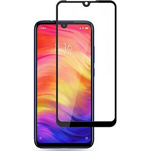 Fusion Full Glue 5D Tempered Glass Aizsargstikls Pilnam Ekrānam Xiaomi Redmi Note 7 | Note 7 Pro Melns