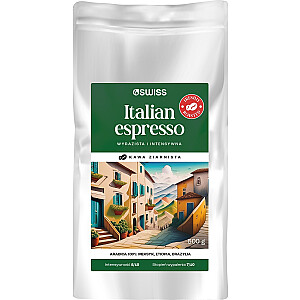 4Swiss Italian Espresso kafijas pupiņas 500g