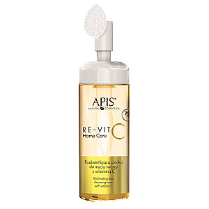 APIS Re-Vit C Home Care šviesinančios veido putos su vitaminu C 150ml