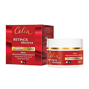 CELIA Retinol pretgrumbu krēms 50+ 50ml