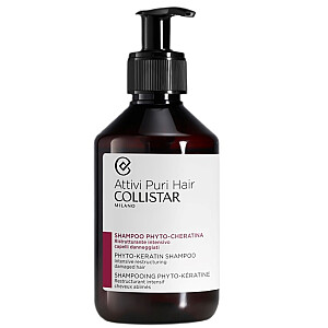 COLLISTAR Attivi Puri Phyto-Keratin Shampoo matu šampūns 250ml